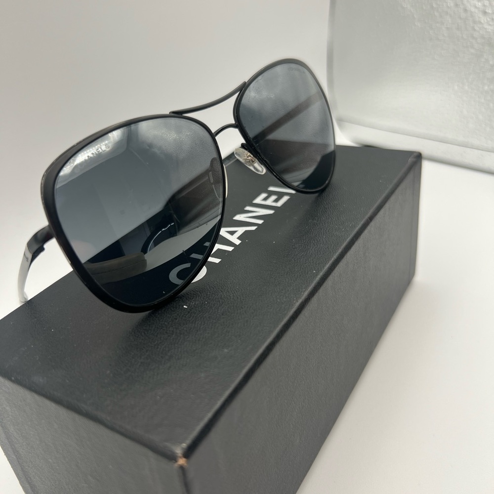 Chanel Aviator Pilot Sunglasses
